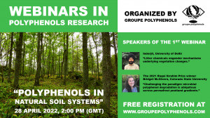 Webinars in Polyphenols Research 28 April 2022